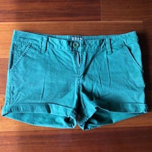 RVCA Chino shorts—green